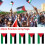 14*21cm 20PCS 5Meter Palestine String Flag Polyester Banners Office Home Decor 8