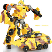 (Jeep) Transformers Toys Deformation Robot Optimus Bumblebee Grimlock Action Figures