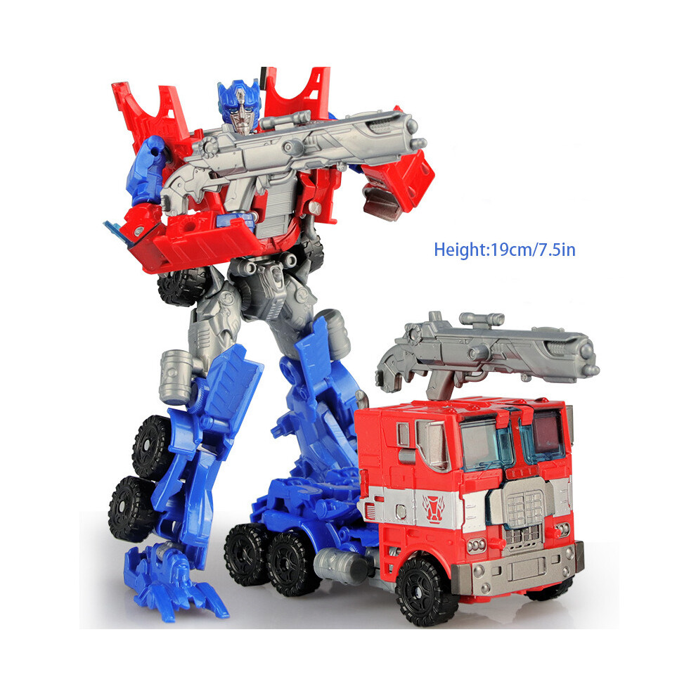 (Sky) Transformers Toys Deformation Robot Optimus Bumblebee Grimlock Action Figures