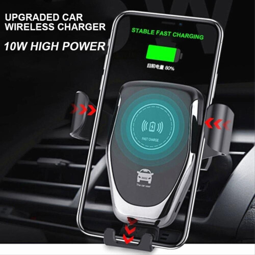 Chargeur sans fil pour voiture 10 W, charge rapide, support auto pour téléphone Android 1