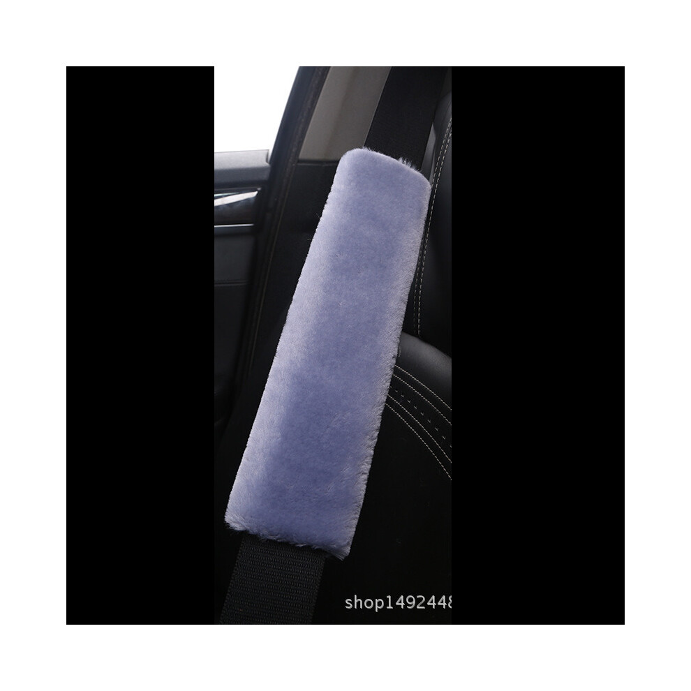 (Blue) Car Seat Belt Pads Safety Cushion Shoulder Strap Covers Harness For Adults Kids Blue 695220068215