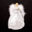 The Christmas Workshop 83960 30cm Silver Christmas Tree Angel 8