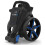 (Gun Metal/Blue) Powakaddy Golf CUBE Cart 3 Wheel Pull / Push Golf Trolley 5