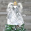 The Christmas Workshop 83960 30cm Silver Christmas Tree Angel 11
