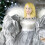 The Christmas Workshop 83960 30cm Silver Christmas Tree Angel 12
