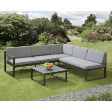 GSD Sydney Aluminum Large Corner Lounge Set