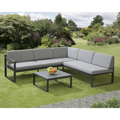 Garden Store Direct GSD Sydney Aluminum Large Corner Lounge Set