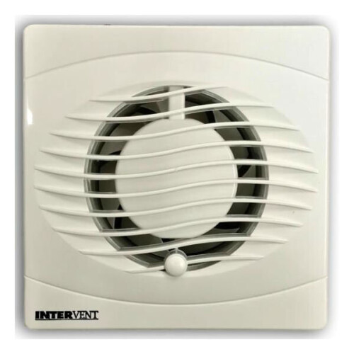 Intervent BVF100T Axial Extractor Fan 100mm / 4 Inch (Timer Model)
