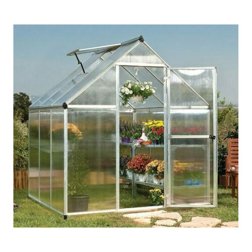 (Mythos Silver 6x6) PALRAM-CANOPIA MYTHOS GREENHOUSE SILVER