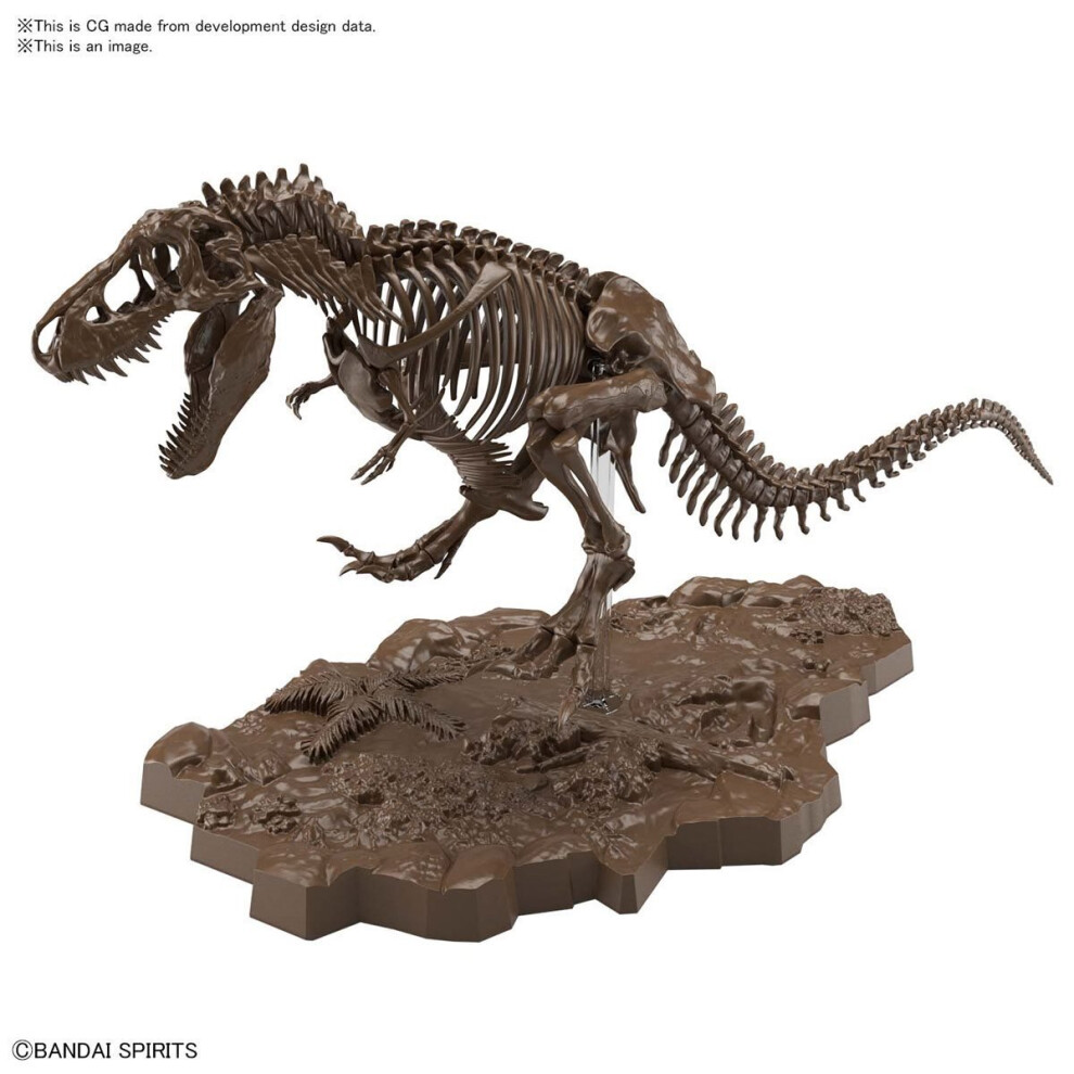Bandai 1/32 Scale Tyrannosaurus Rex Skeleton Model Kit By Banadai