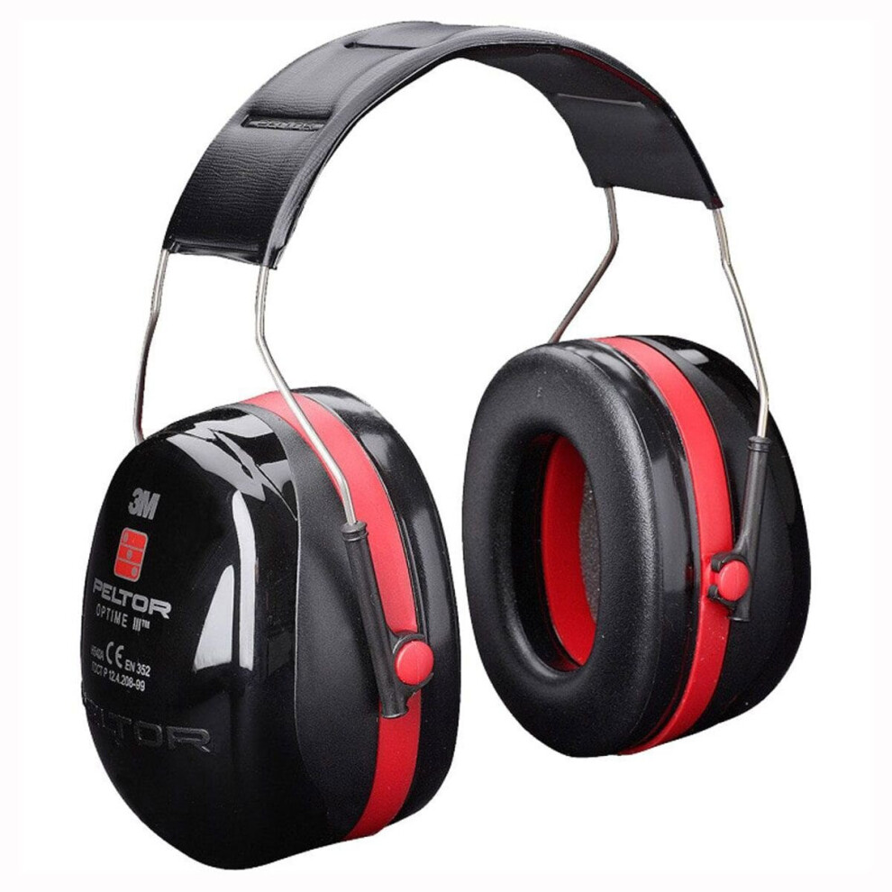 3M Peltor Optime Iii Earmuffs 35Db Ear Defender 6083000124628
