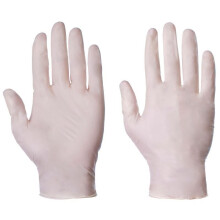Latex Powdered Examination Gloves Natural Small ~ 100 Gloves