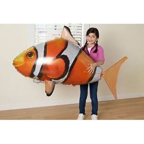 (Nemo Fish) Remote Control Fly Air Shark Toy Inflatable Fish 1