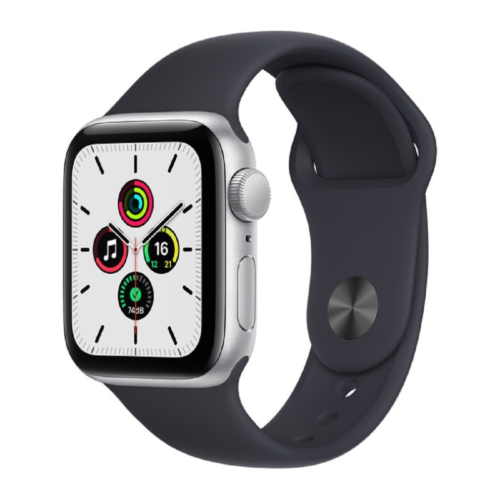 Apple Watch SE GPS 40mm Space Grey Aluminium Case with Midnight Sport Band