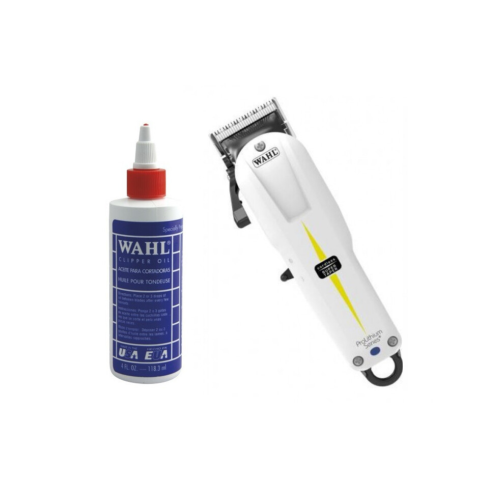 Wahl Clipper Oil 4oz and Wahl Cordless Super Taper