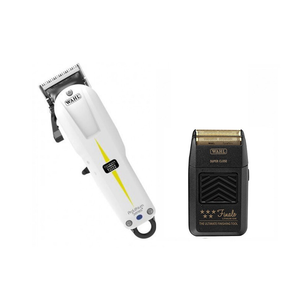 Wahl Cordless Super Taper Clipper and Finale Shaver