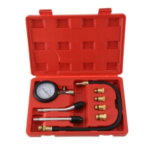 Auto Car Petrol Diesel Engine Compression Tester Kit Test Gauge Tool