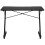 Costway Z-Shape Computer Desk Workstation w/ LED Lights & Carbon Fibre Surface 12