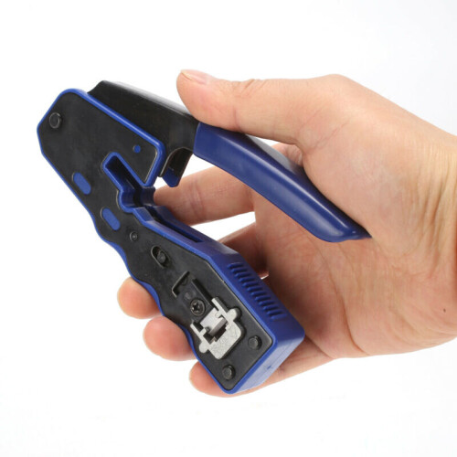 RJ45 EZ Pass Through PRO HD Crimping Tool Cat 5 5e 6 7 Connector LAN