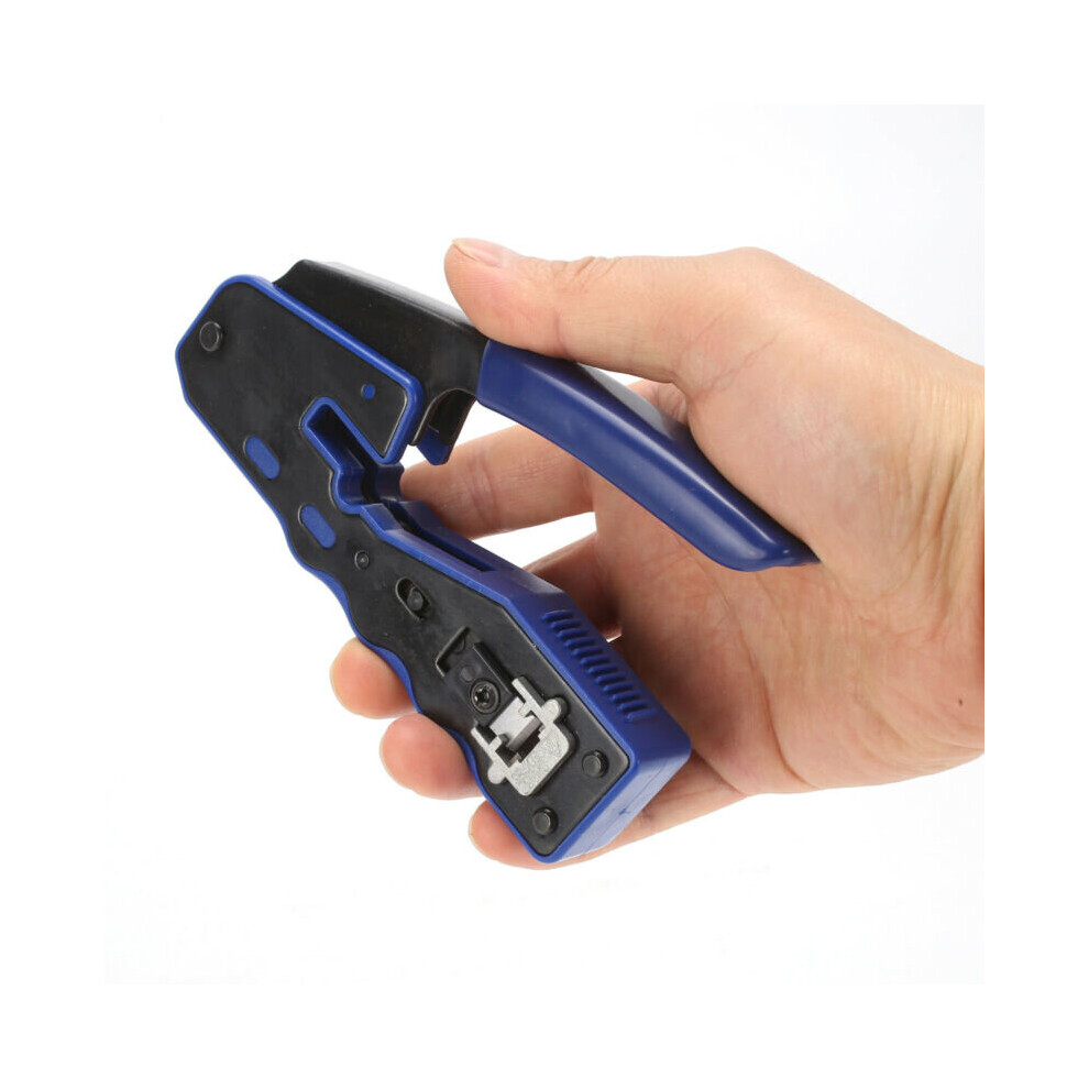 Rj45 Ez Pass Through Pro Hd Crimping Tool Cat 5 5E 6 7 Connector Lan 711005728447