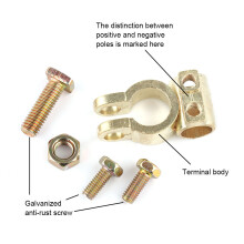12pc12V Battery Saddle Terminals Connectors Clamps