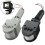 (Black 12-24V) PIR Motion Sensor 220V 12V Movement Detector Rotating Outdoor Timer Light Switch 1