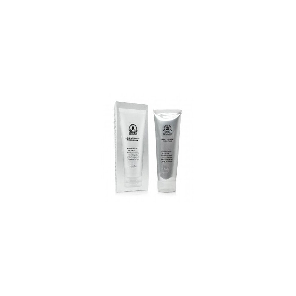 Dr James Acne & Freckle Facial Foam 100g | Acne Treatment | Reduces Pimples & Freckles | Cleanses & Clears Skin | Suitable for All Skin Types