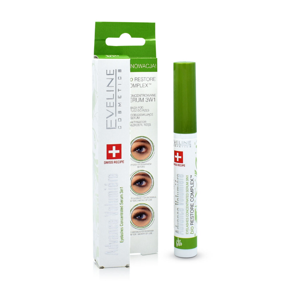 Eveline Cosmetics 3in1 Advance Volume Eyelash Serum