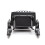 (Black) 6 Wheel Push Shopping Trolley 3