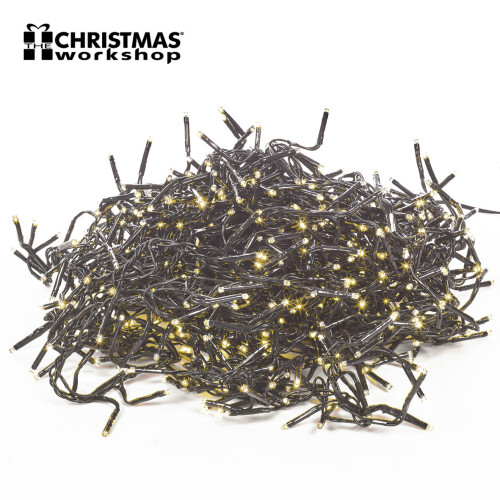 The Christmas Workshop 86340 1000 Warm White LED Chaser String Lights 2