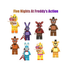8Pcs Five Nights At Freddy's FNAF Minifiguras Juguetes de Construcción