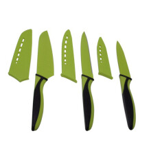 (Green) Mason Cash 3 Piece Non Stick Kitchen Knife Starter Set