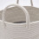 Living And Home Woven Hamper Laundry Washing Clothes Storage Basket 5