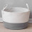 Living And Home Woven Hamper Laundry Washing Clothes Storage Basket 4