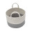 Living And Home Woven Hamper Laundry Washing Clothes Storage Basket 2
