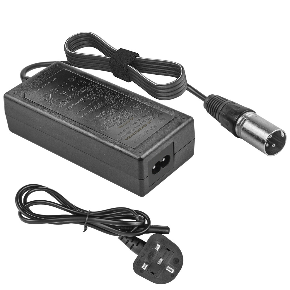 Futurebatt 29.4V 2A Mobility Electric Scooter Wheelchair Charger For 24V Lithium Battery Xlr Connector