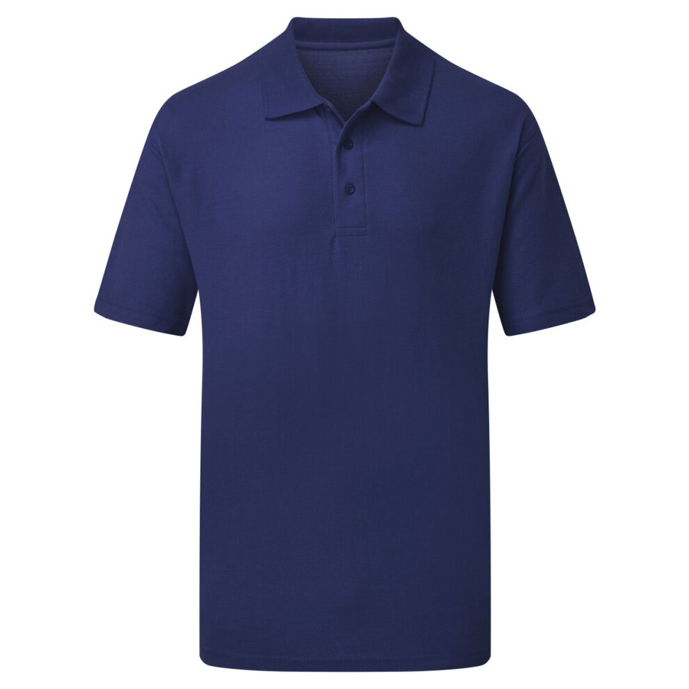 (Royal Blue, XL) Ultimate Clothing Everyday Polo Shirt Unisex