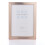 Sixtrees Copper Finish Square Edged Picture Photo Frame 10" x 8" 1