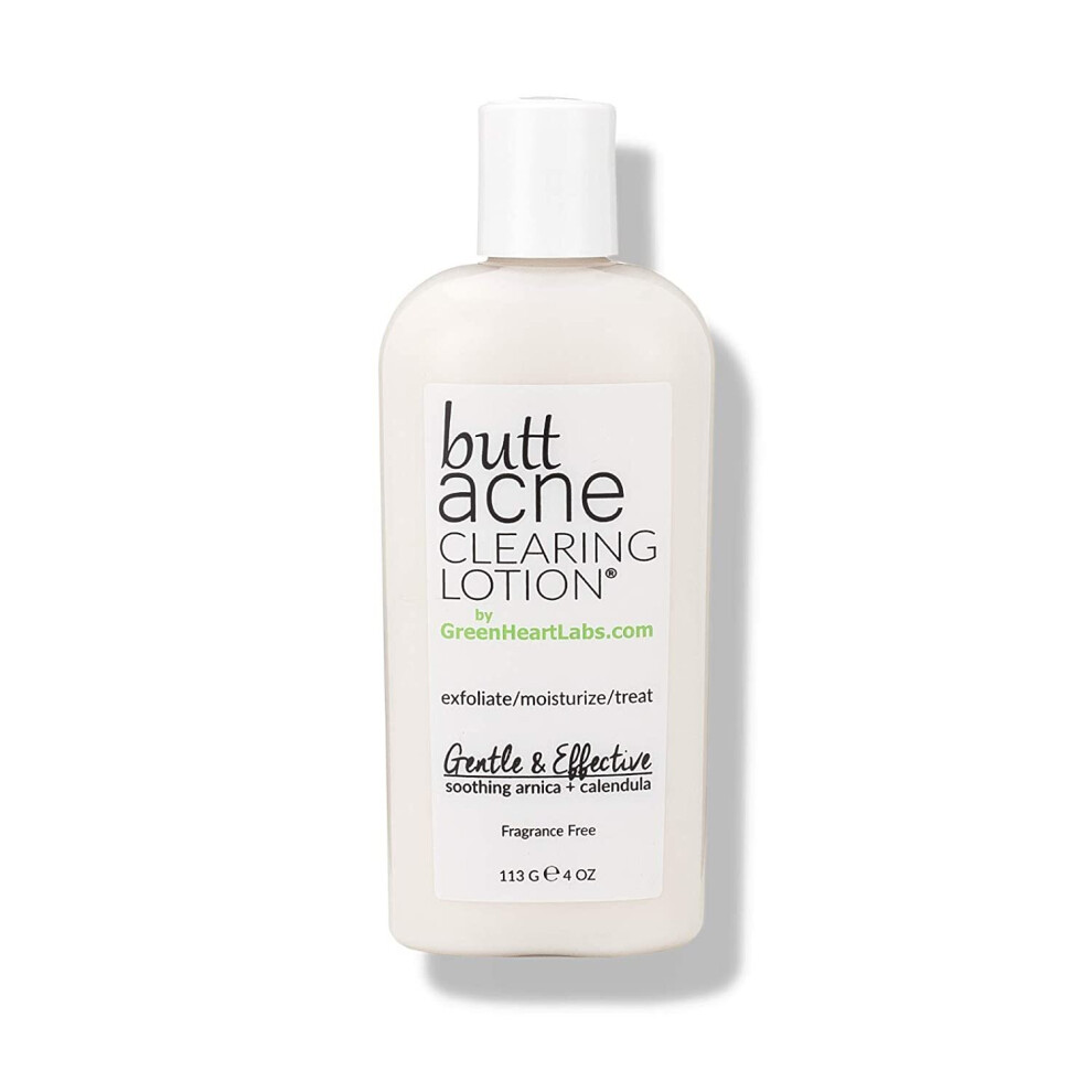 Butt Acne Clearing Lotion for Body, Vegan & Cruelty Free