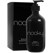 Massage Oil with Natural Ingredients. and Sweet Almond Oils