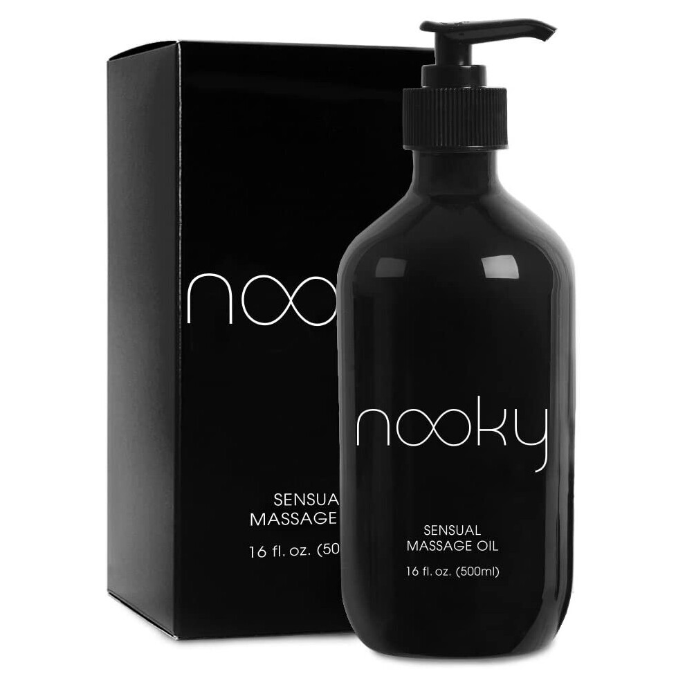 Nooky Massage Oil With Natural Ingredients. And Sweet Almond Oils
