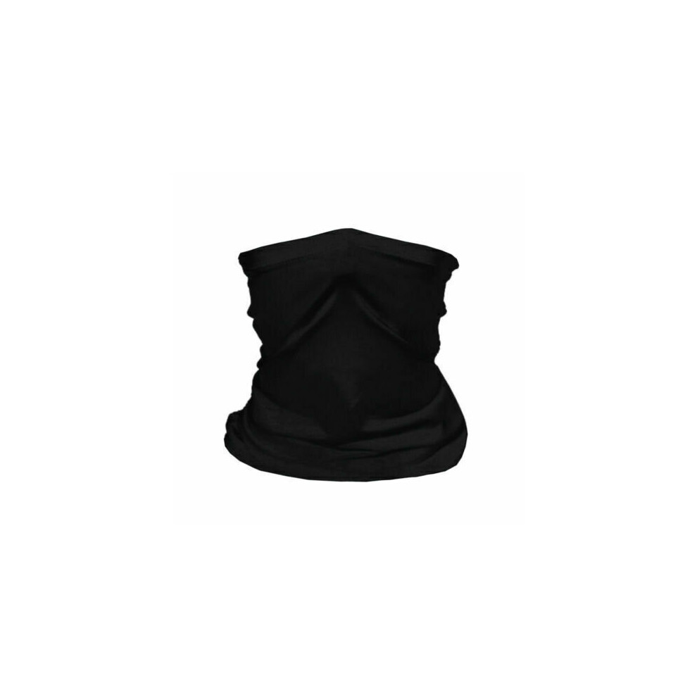 (Black) Children's Solid Color Snood Scarf