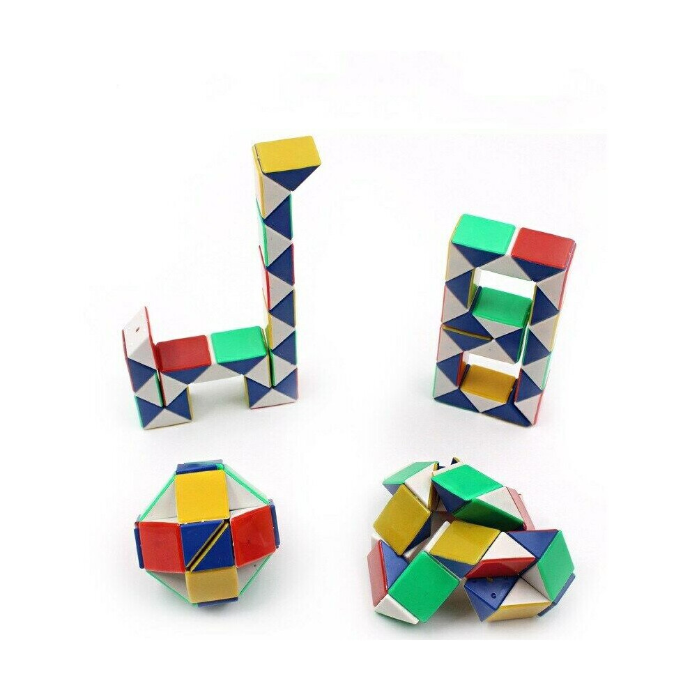 3D Snake Rubiks Rubix Rubic Magic Cube Puzzle