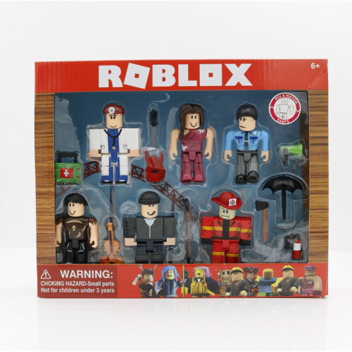 6PCS/SET Roblox PVC Action Figure Modello Bambini Giocattoli