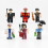 6PCS/SET Roblox PVC Action Figure Modello Bambini Giocattoli 3
