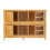 6ft Chartwell 2 Tier Guinea Pig Hutch for keeping your pets separate 2