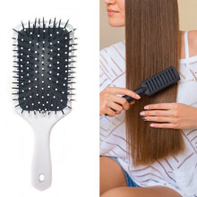 Comb Portable Prevent Hair Loss Plastic Handle Hair Massage Comb for Home