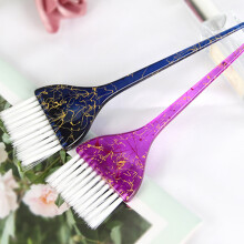 (Blue) Fashion Beauty Salon Color Mixing Comb Hair Dyeing Brush Hairdressing Tint Tools