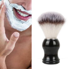 Hair Removal Brush Smooth Anti-static Nylon Wool Wood Handle Shaving Brush for Women