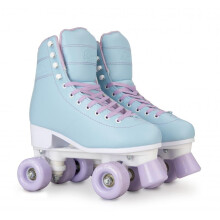 (6 UK) Rookie Bubblegum Quad Wheels Girls Womens Roller Skates Blue